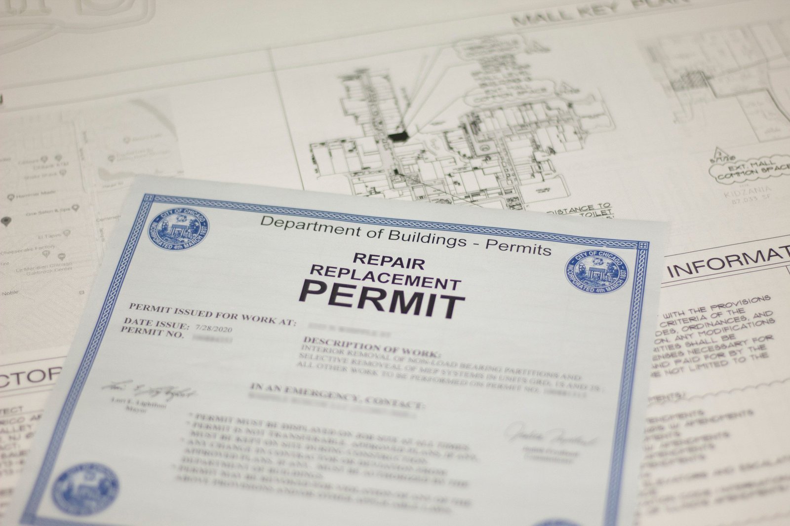 Department of Buildings Permits - 25 Th Ward